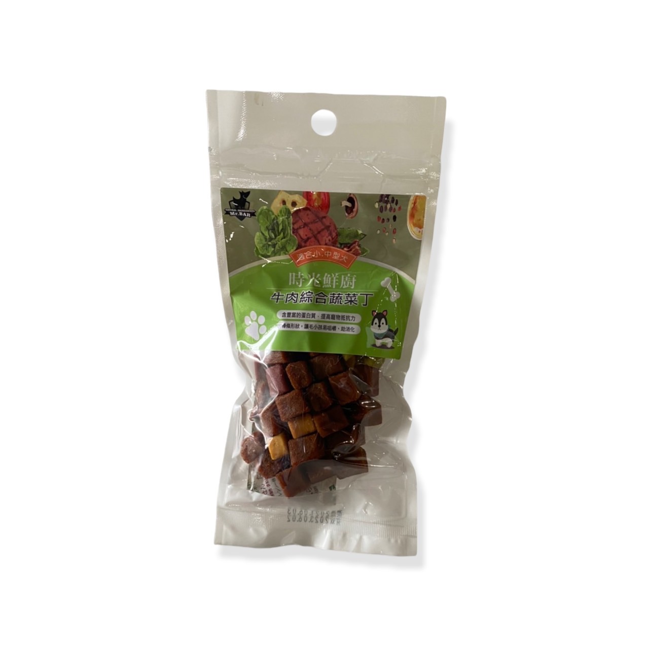 牛肉蔬菜丁80g
